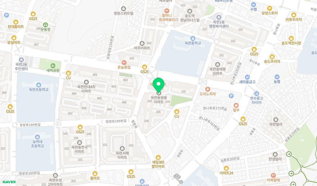 키즈베어어린이집 위치 지도