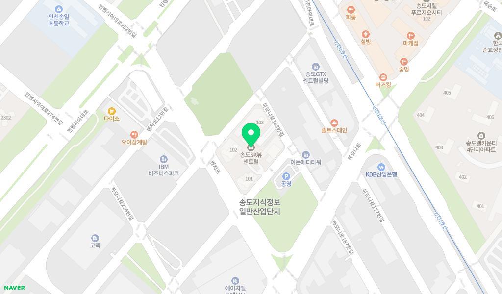 국공립에스케이뷰센트럴어린이집 위치 지도
