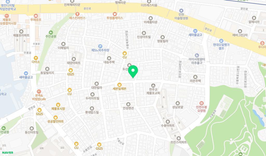 꿈꾸는어린이집 위치 지도
