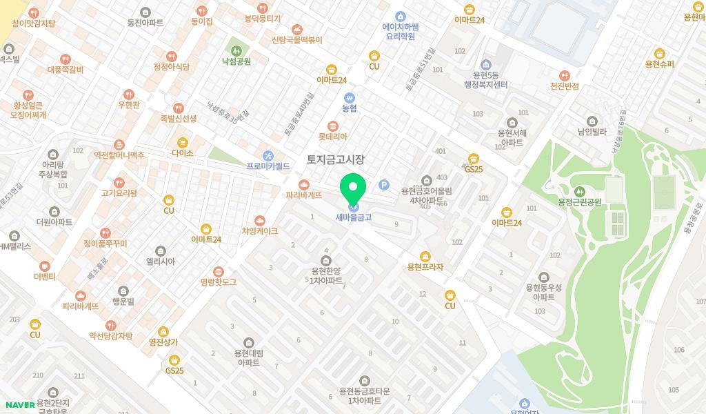 아이꿈터어린이집 위치 지도