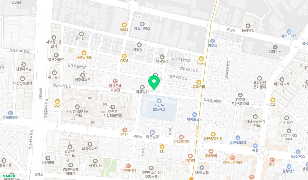 다솜어린이집 위치 지도