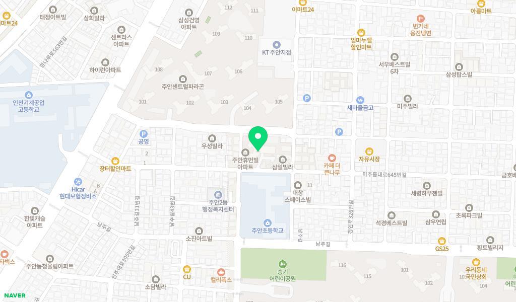 휴먼빌어린이집 위치 지도
