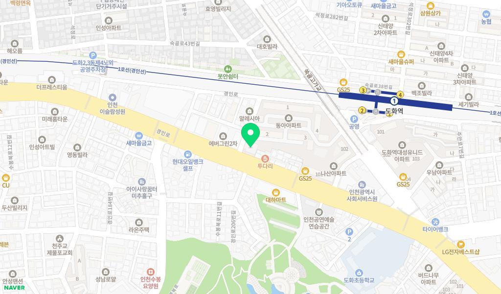 큰빛어린이집 위치 지도