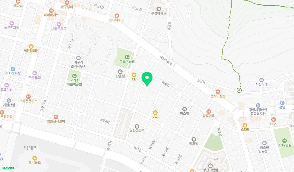 동심어린이집 위치 지도