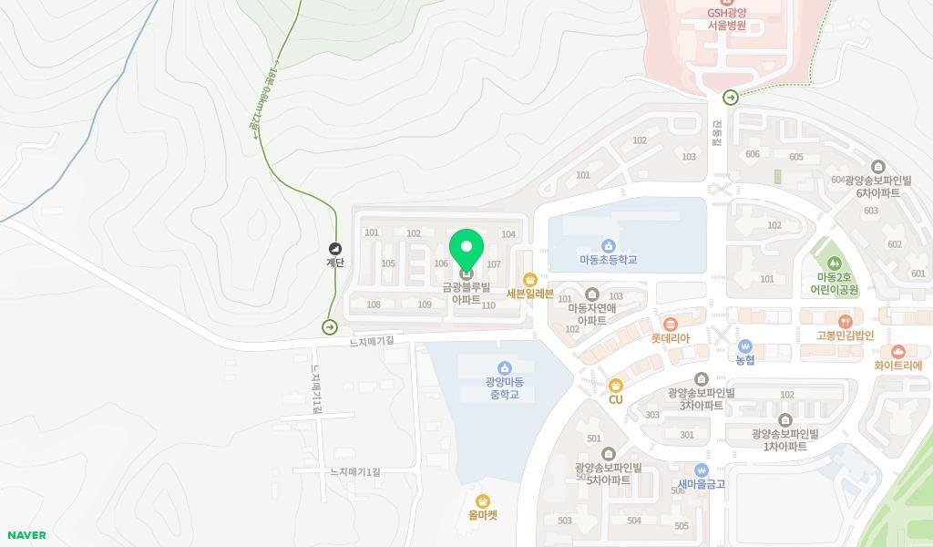 맘앤아이어린이집 위치 지도
