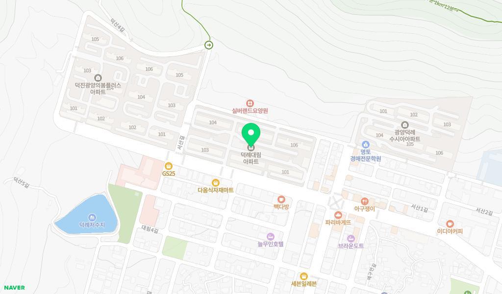 푸른어린이집 위치 지도