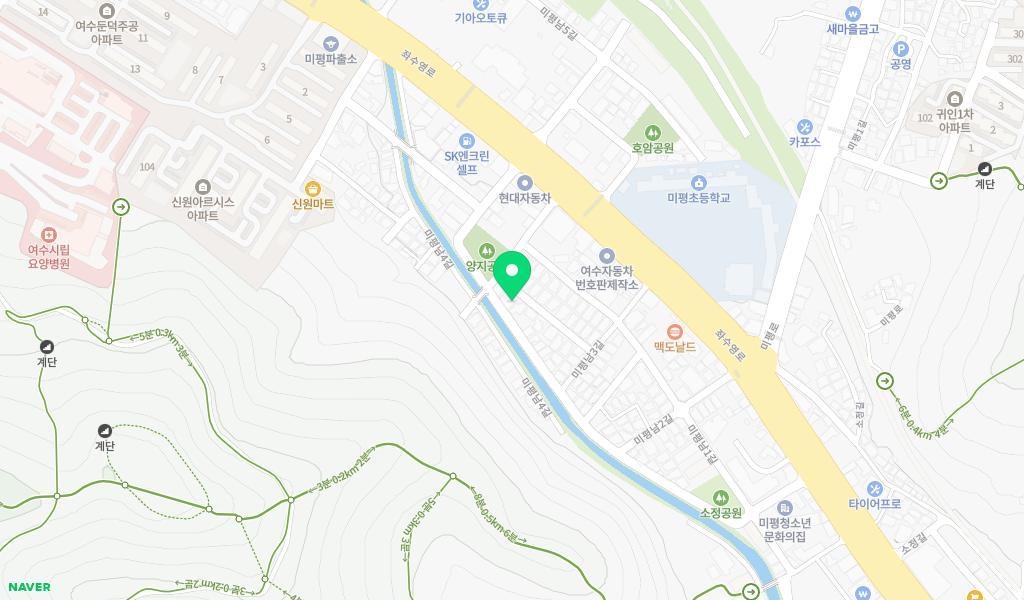 찬양어린이집 위치 지도