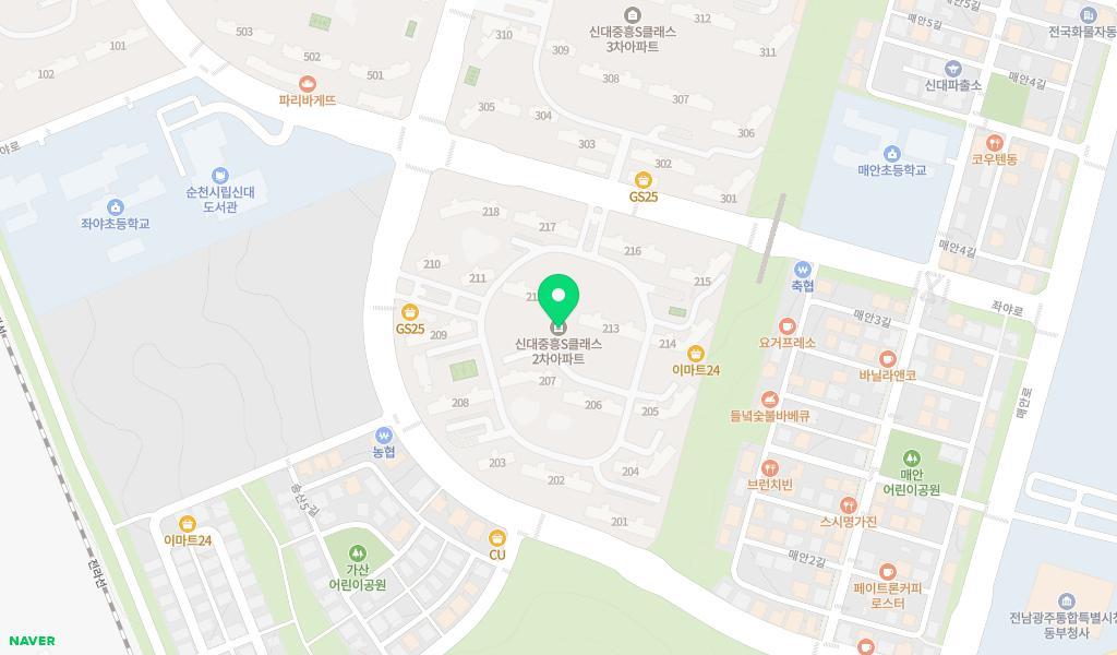샬롬비테에어린이집 위치 지도
