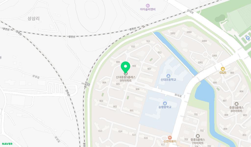 사과나무어린이집 위치 지도