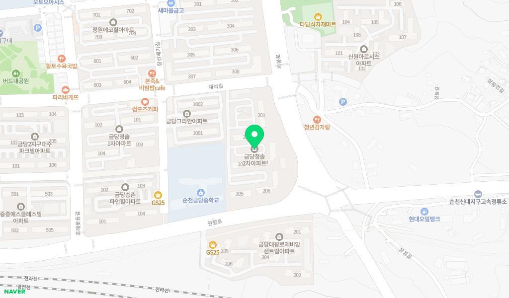 햇빛어린이집 위치 지도