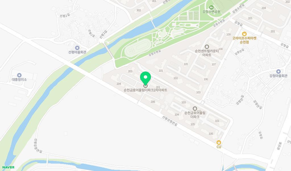 더어울림어린이집 위치 지도