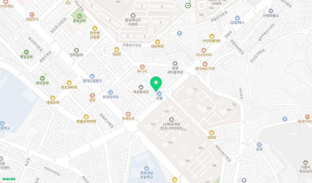 삐아제 어린이집 위치 지도