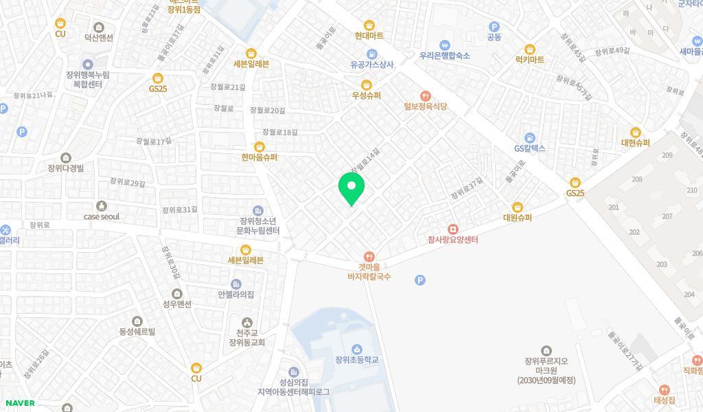 예림어린이집 위치 지도