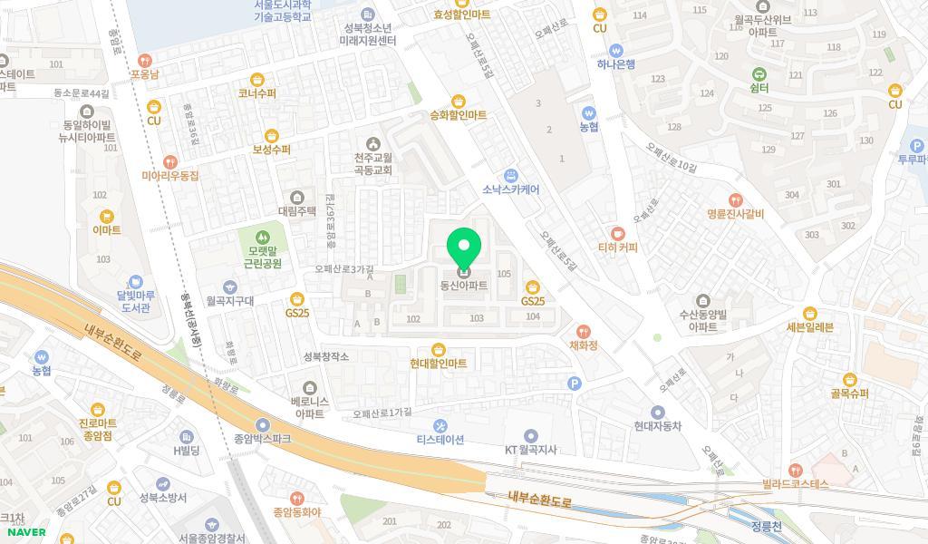 행복나무어린이집 위치 지도