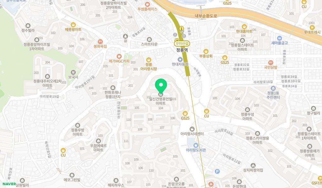 휴먼빌어린이집 위치 지도