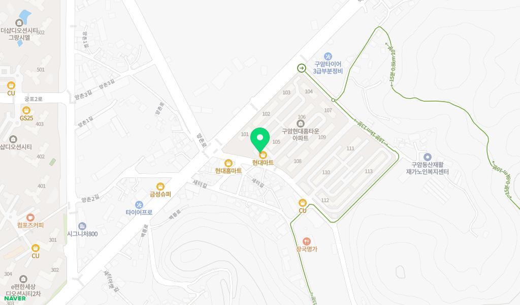 애플키즈어린이집 위치 지도