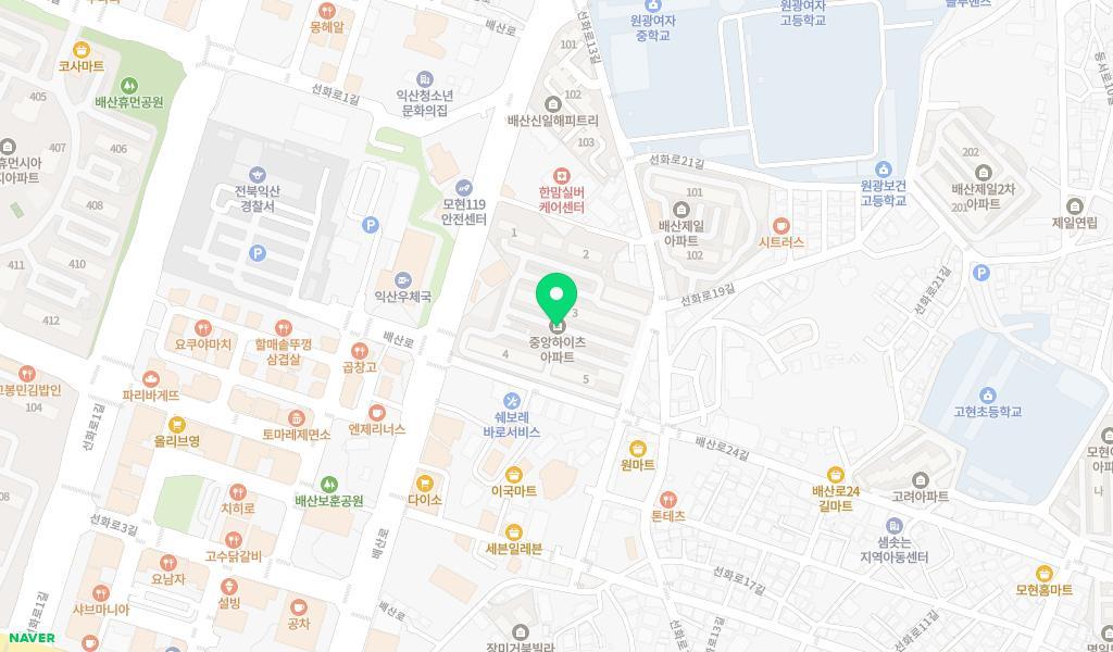 또래모아어린이집 위치 지도