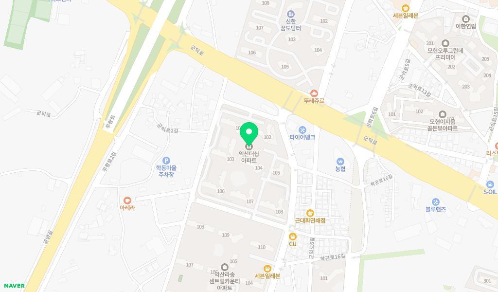더샵어린이집 위치 지도
