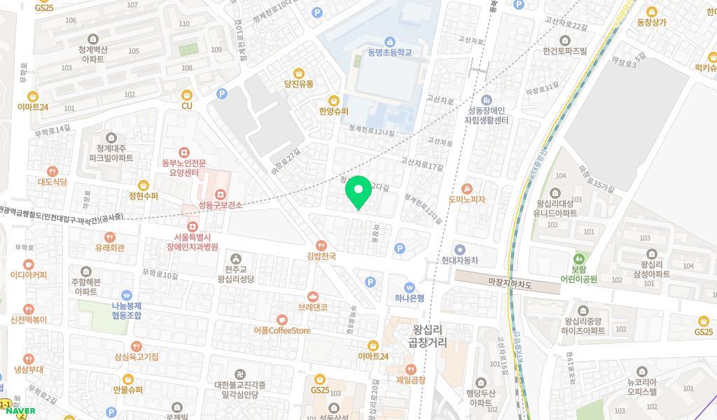 예지어린이집 위치 지도