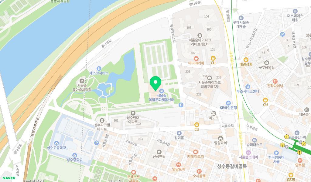 구립 한솔어린이집 위치 지도