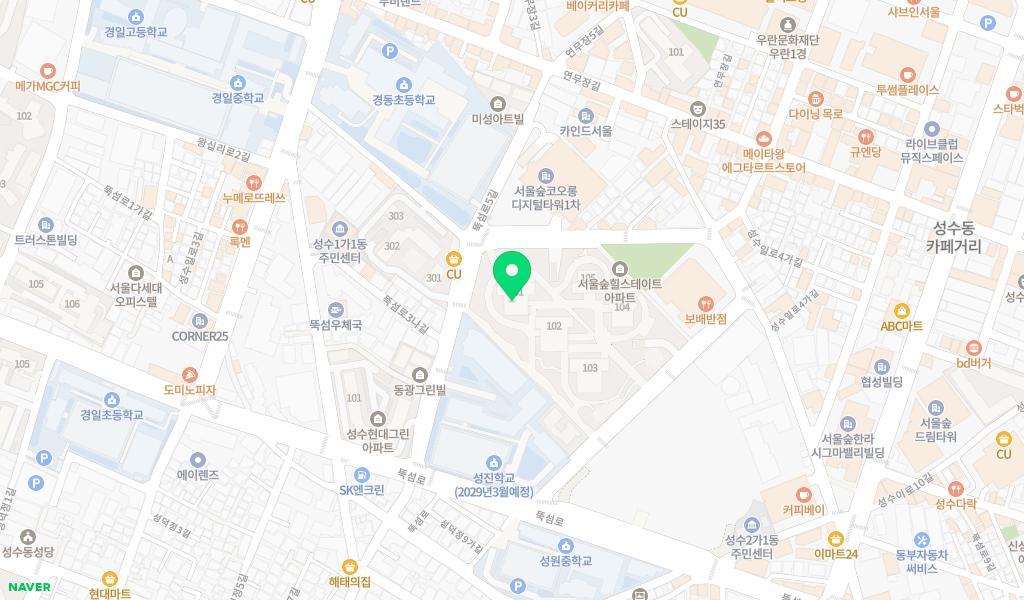 힐스테이트 어린이집 위치 지도