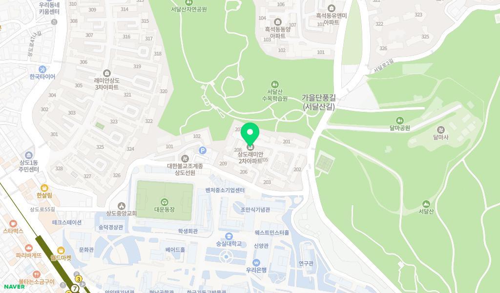 재원몬테소리어린이집 위치 지도