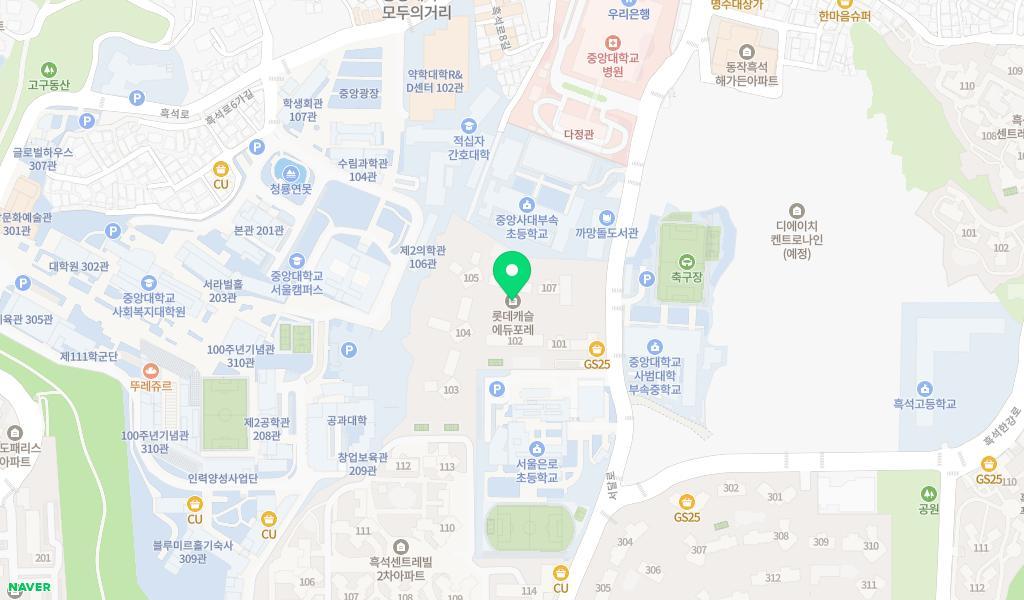 구립이솔어린이집 위치 지도