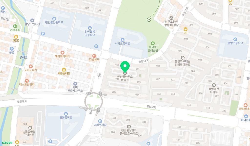 빨주노초어린이집 위치 지도