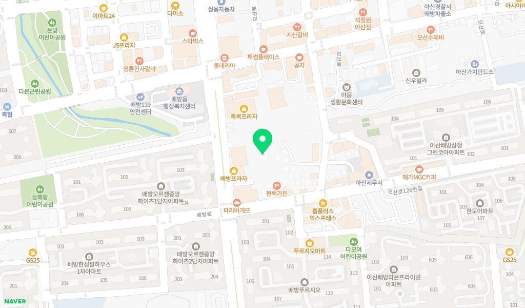 버클리어린이집 위치 지도