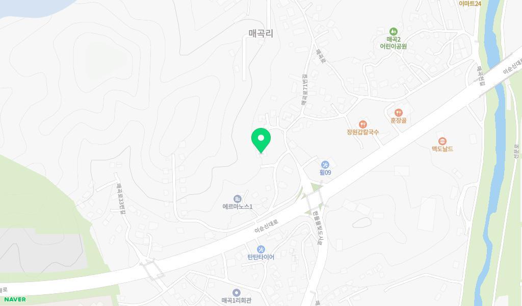 아띠어린이집 위치 지도