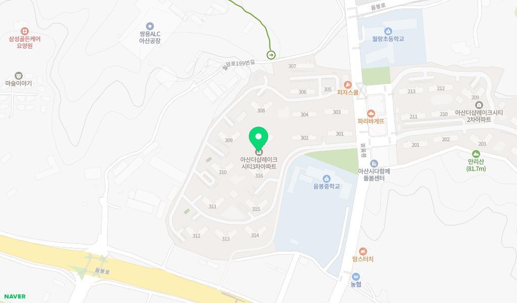 행복한아이어린이집 위치 지도