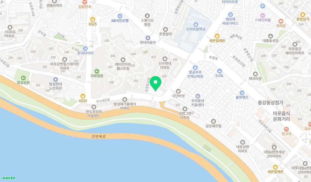 신석어린이집 위치 지도