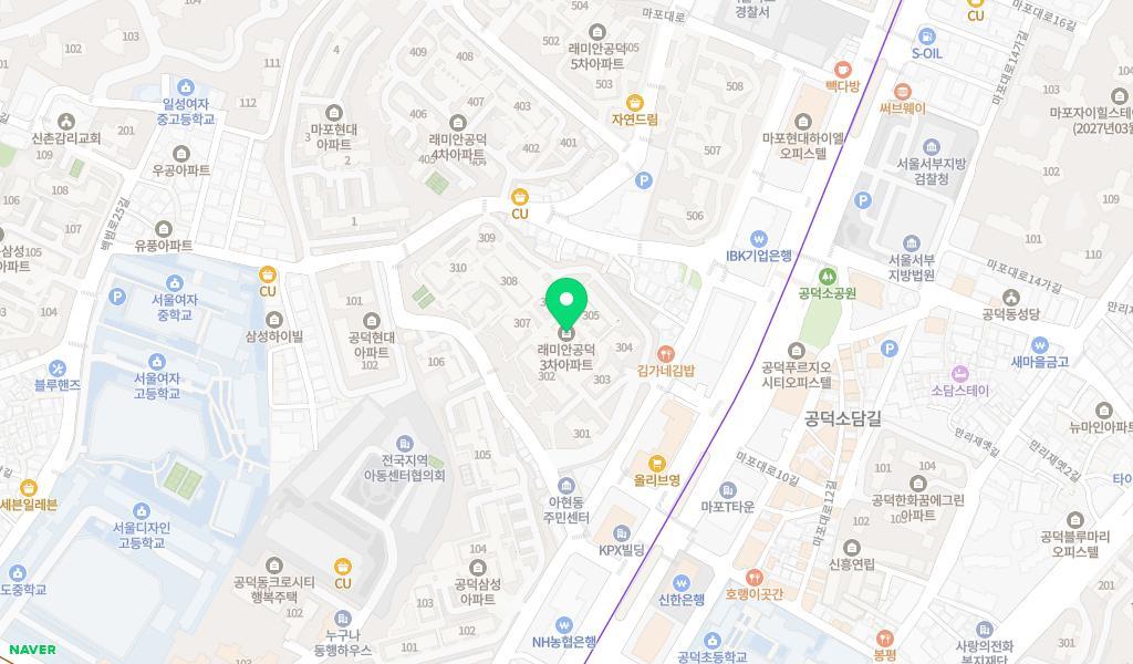 삼성래미안어린이집 위치 지도