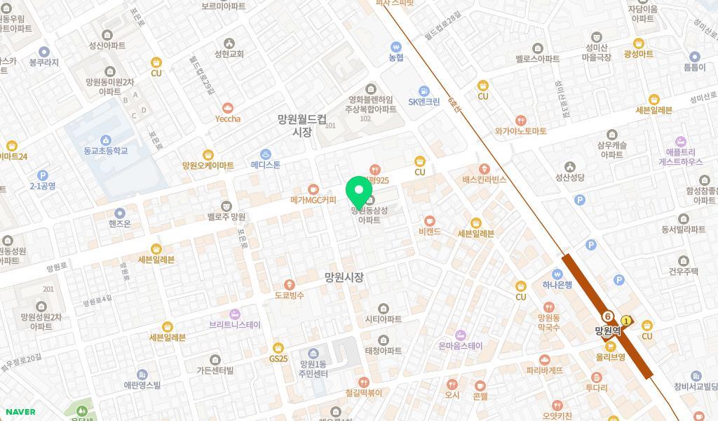 중앙어린이집 위치 지도