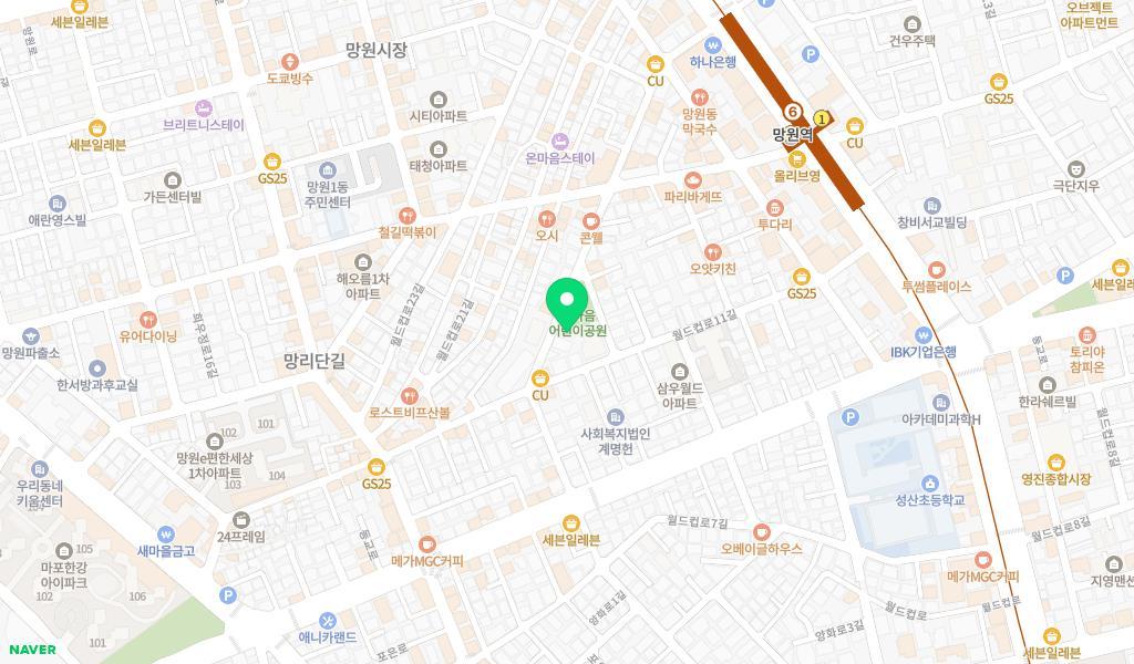 피노키오어린이집 위치 지도