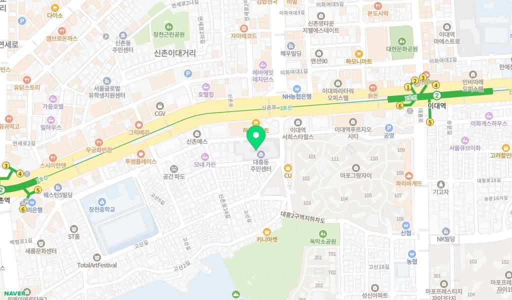 우리마포어린이집 위치 지도