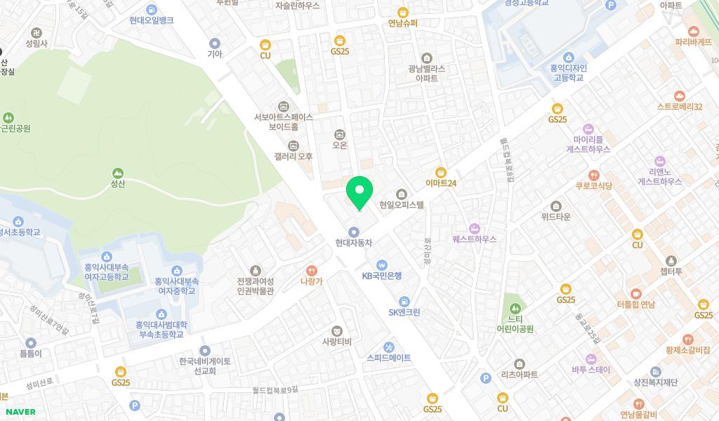 성산1동꼬마숲어린이집 위치 지도