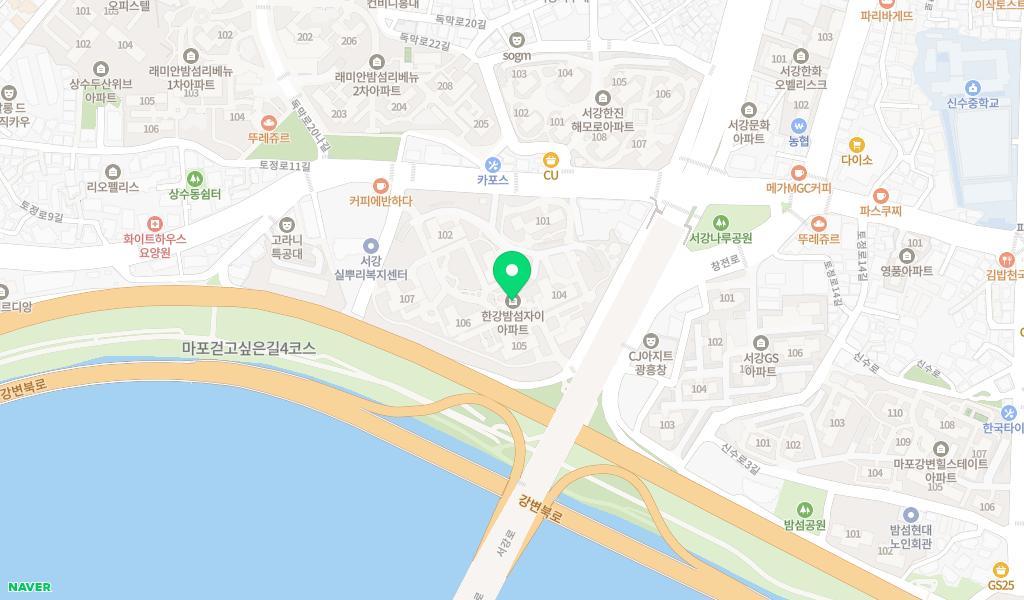 푸른숲어린이집 위치 지도