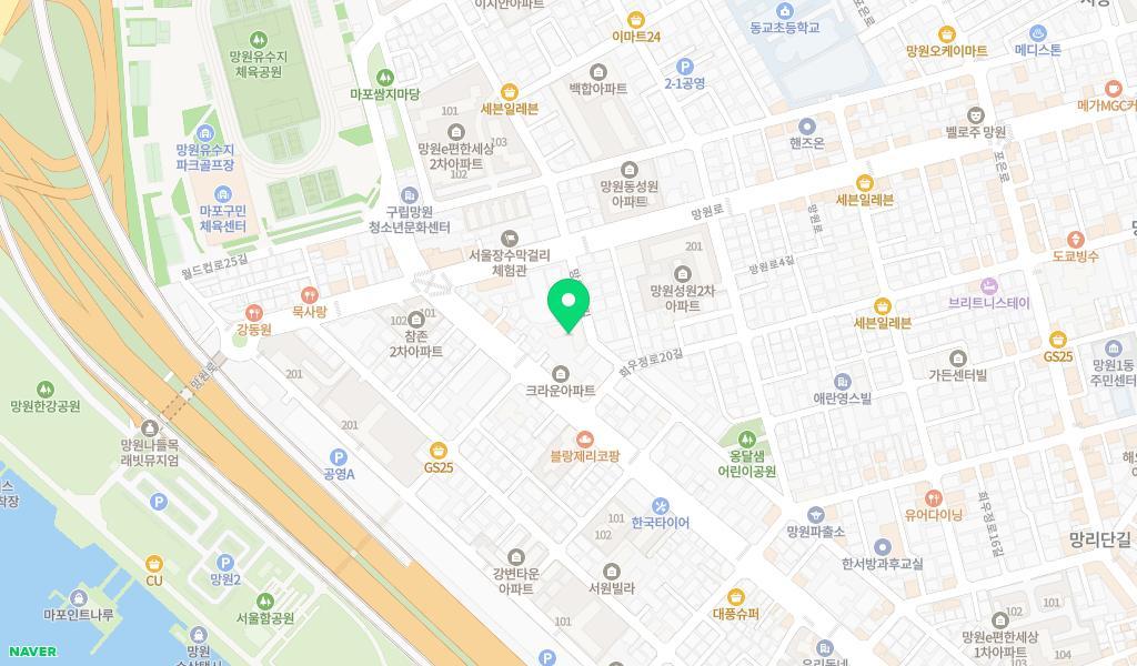 꿈이크는어린이집 위치 지도