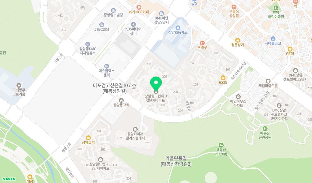 좋은나무어린이집 위치 지도