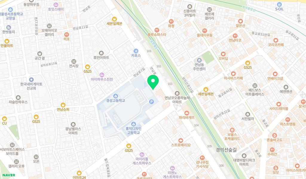 근로복지공단 마포어린이집 위치 지도
