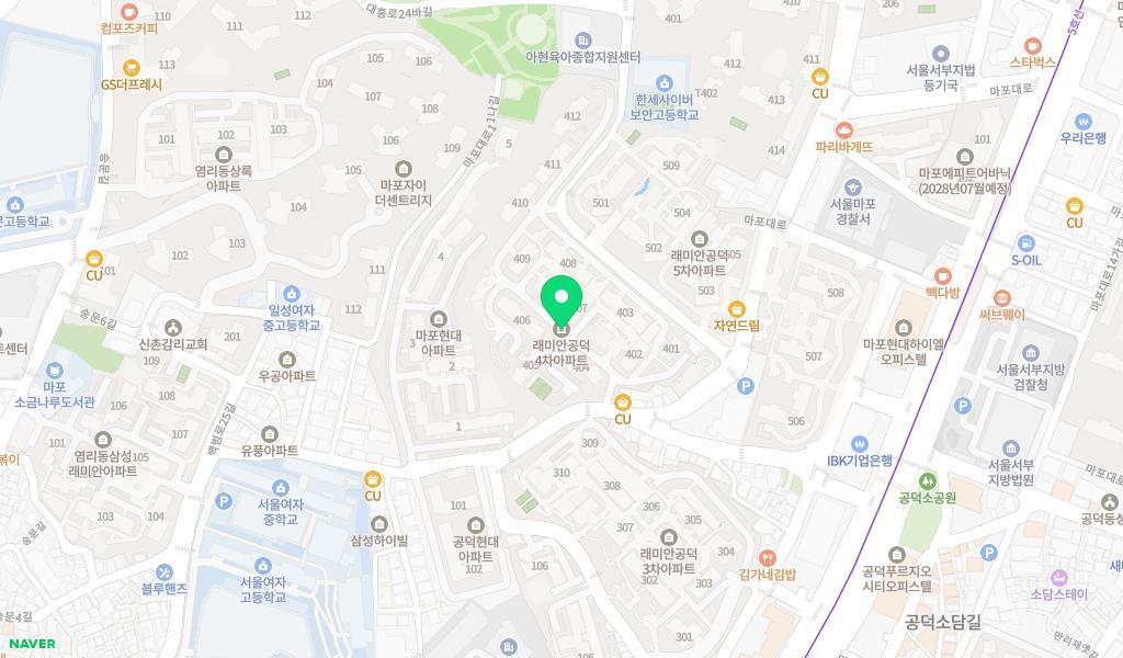 삼성푸른숲어린이집 위치 지도