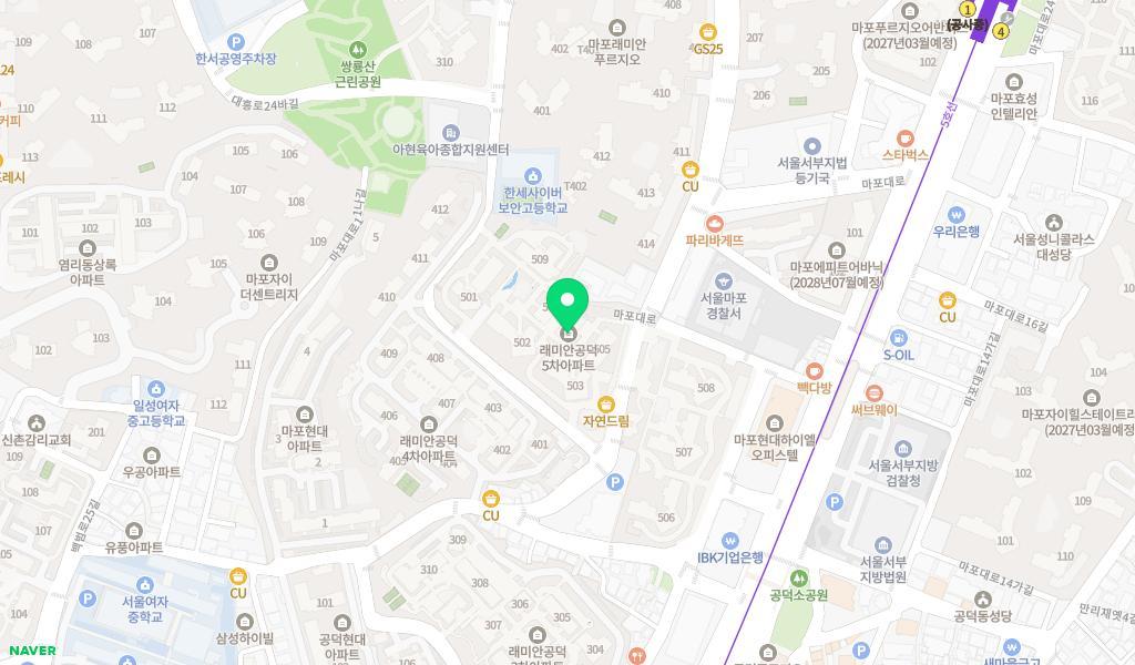 삼성해뜰어린이집 위치 지도