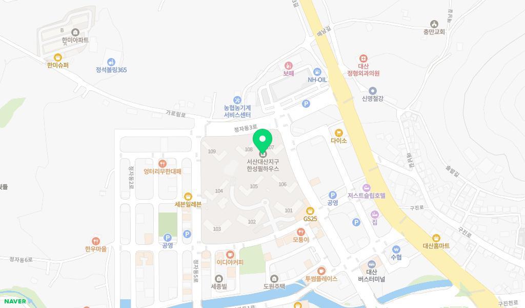 드림어린이집 위치 지도