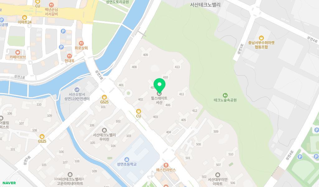 힐스테이트엔젤어린이집 위치 지도