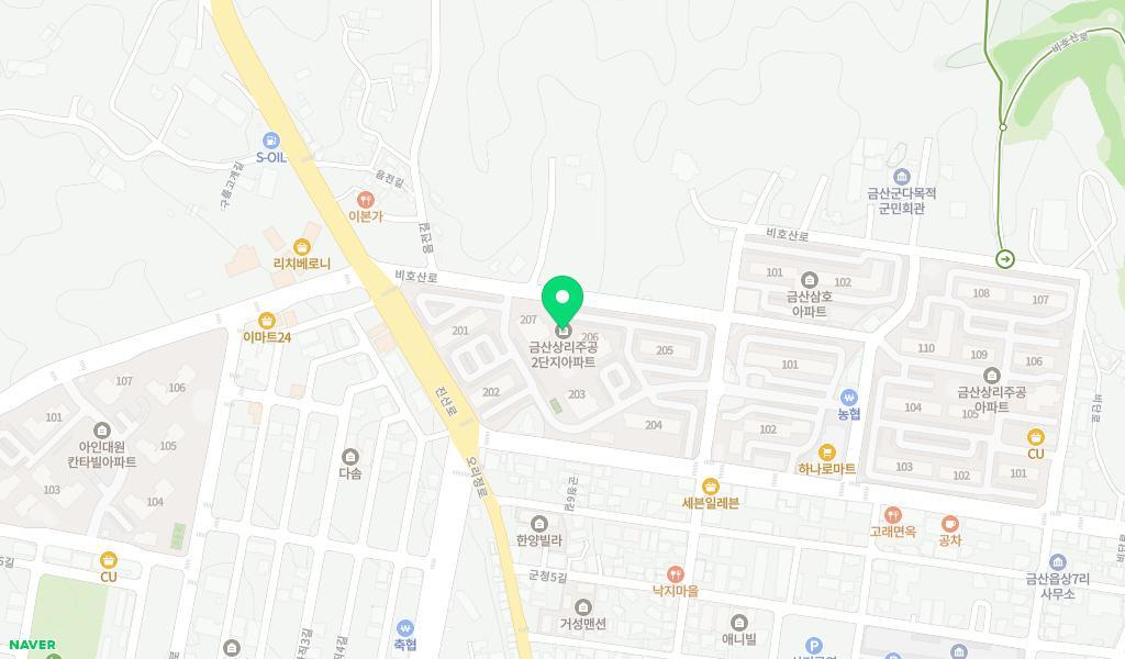 아름다운 어린이집 위치 지도