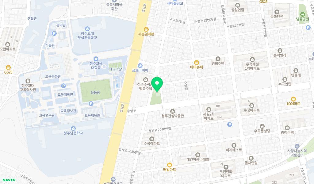 남들어린이집 위치 지도