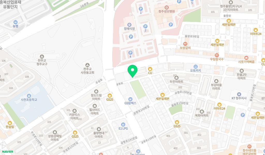 보현어린이집 위치 지도