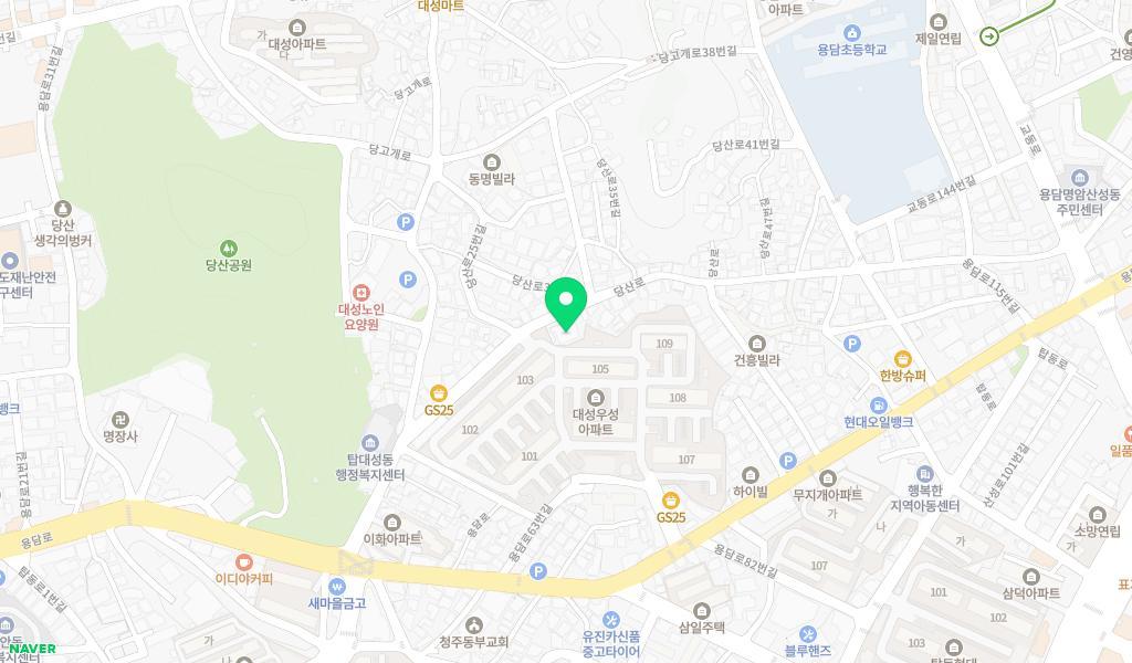 무지개숲어린이집 위치 지도