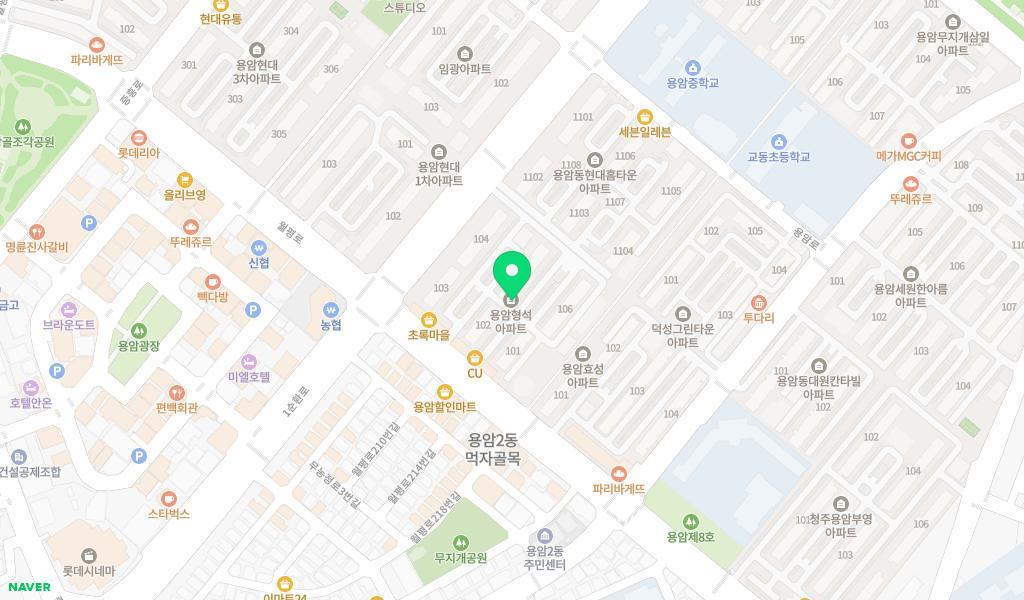 숲사랑어린이집 위치 지도